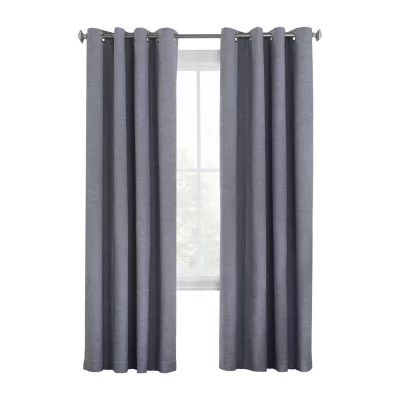 Maya Grommet Top Energy Saving 100% Blackout Single Curtain Panel