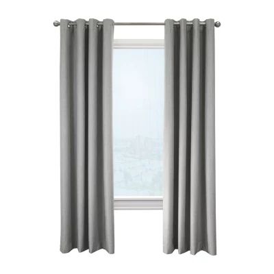 Newberry Grommet Top Energy Saving 100% Blackout Single Curtain Panel