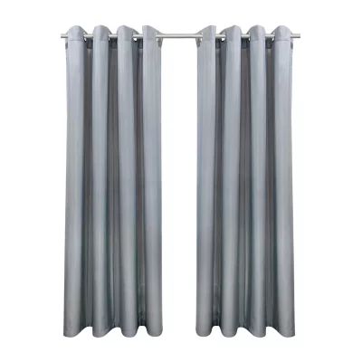 Seascapes Grommet Top Light-Filtering Set of 2 Outdoor Curtain Panel