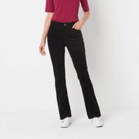 St. John's Bay Womens Mid Rise Bootcut Corduroy Pant - Tall