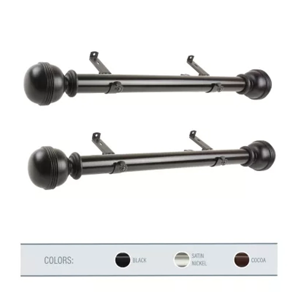 Rod Desyne (Set Of 2) Jovian 1 1/2 Curtain