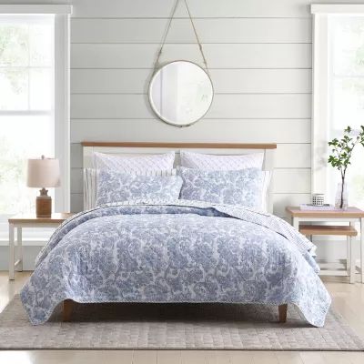 Stone Cottage Field Of Paisley Quilt Set
