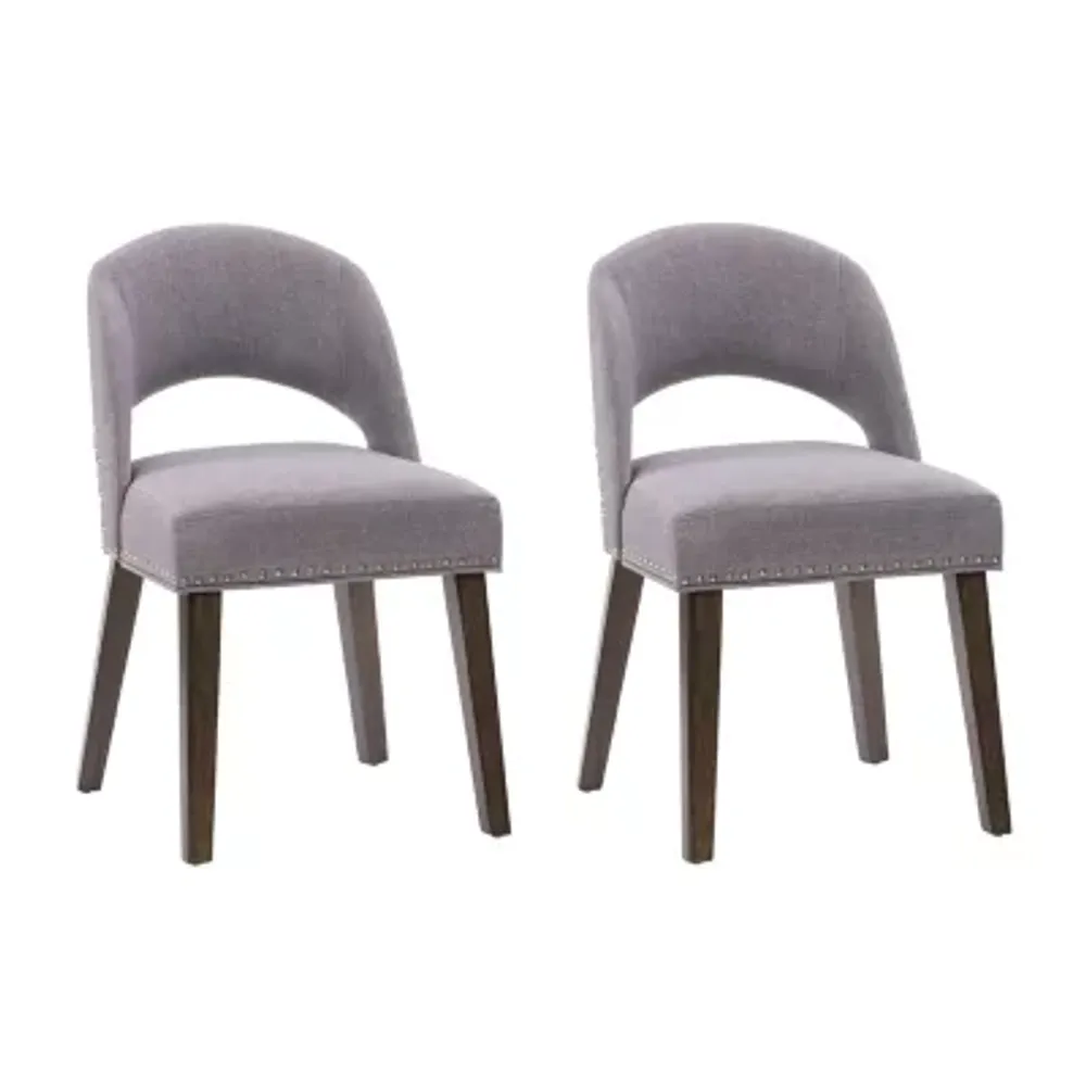 Corliving Tiffany Dining Collection 2-pc. Upholstered Dining Chair