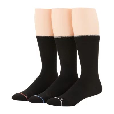 Stafford Casual Performance Mens 3 Pair Crew Socks