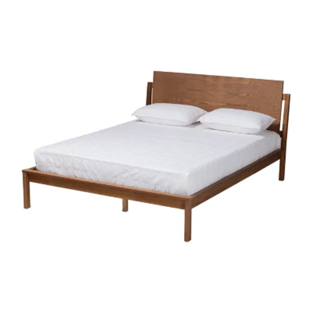 Giuseppe Wooden Platform Bed