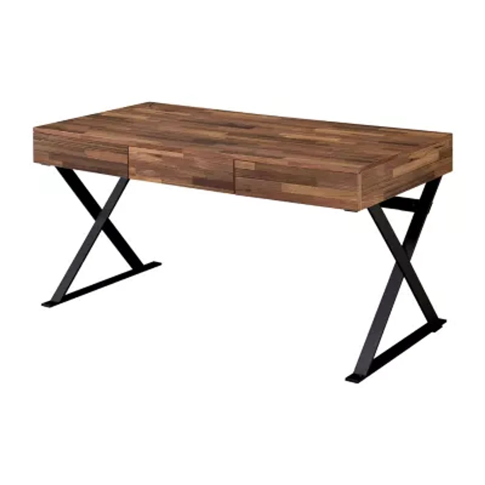 Alcala 3 Drawer Writing Desk