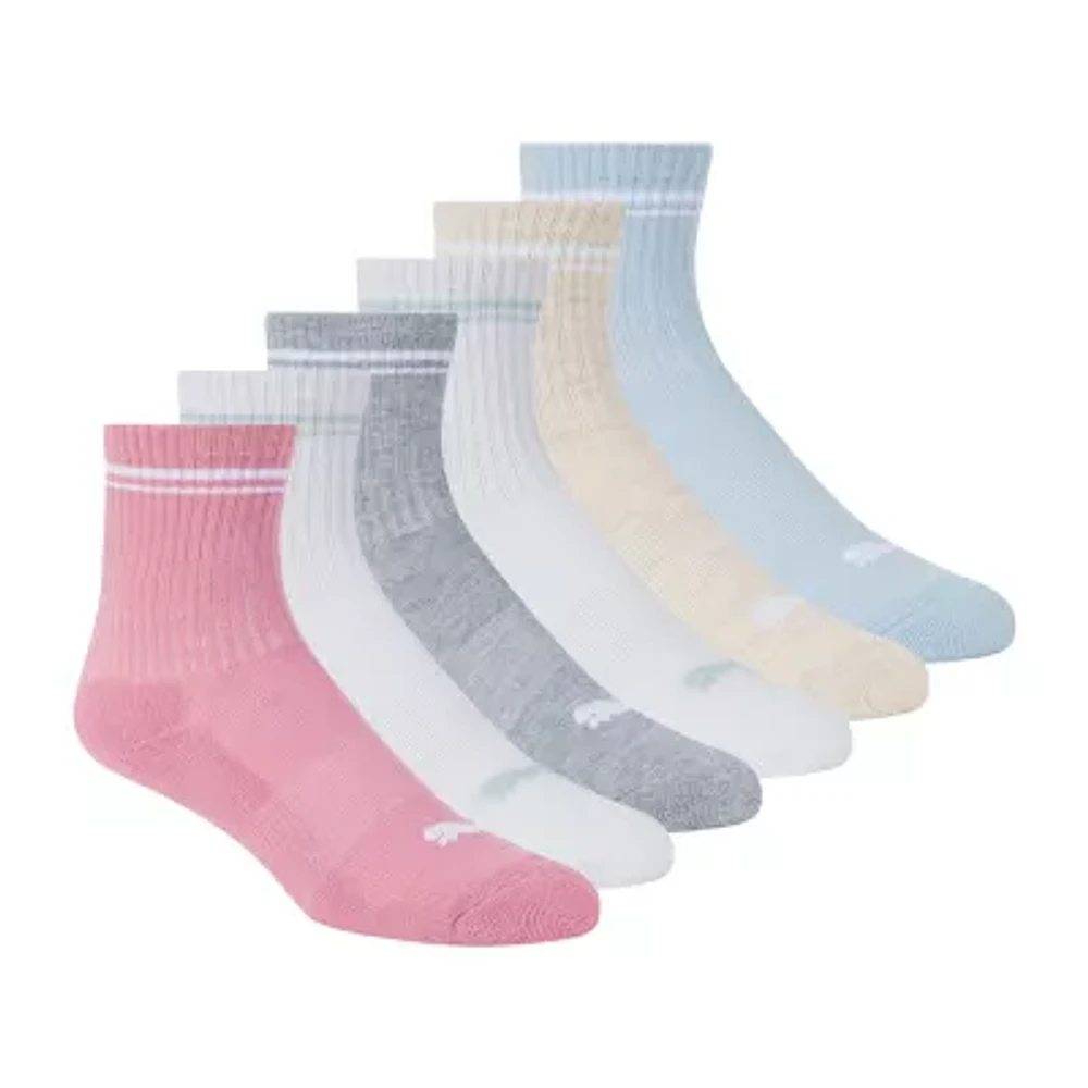 PUMA Sportstyle Training Low Womens 6 Pair Crew Socks