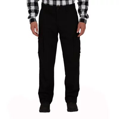 Smiths Workwear Unlined Mens Stretch Fabric Straight Regular Fit Cargo Pant