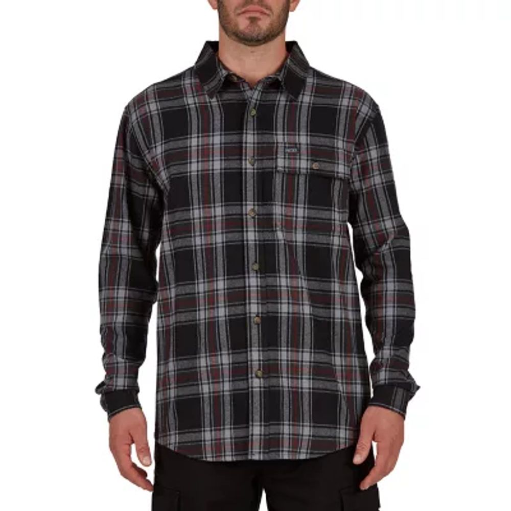 Smiths Workwear Mens Long Sleeve Regular Fit Flannel Shirt
