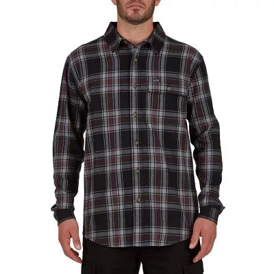 Smiths Workwear Mens Long Sleeve Regular Fit Flannel Shirt