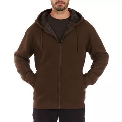 Smiths Workwear Sherpa Thermal Mens Hooded Lined Midweight Jacket