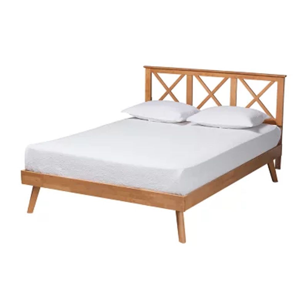 Galvin Wooden Platform Bed