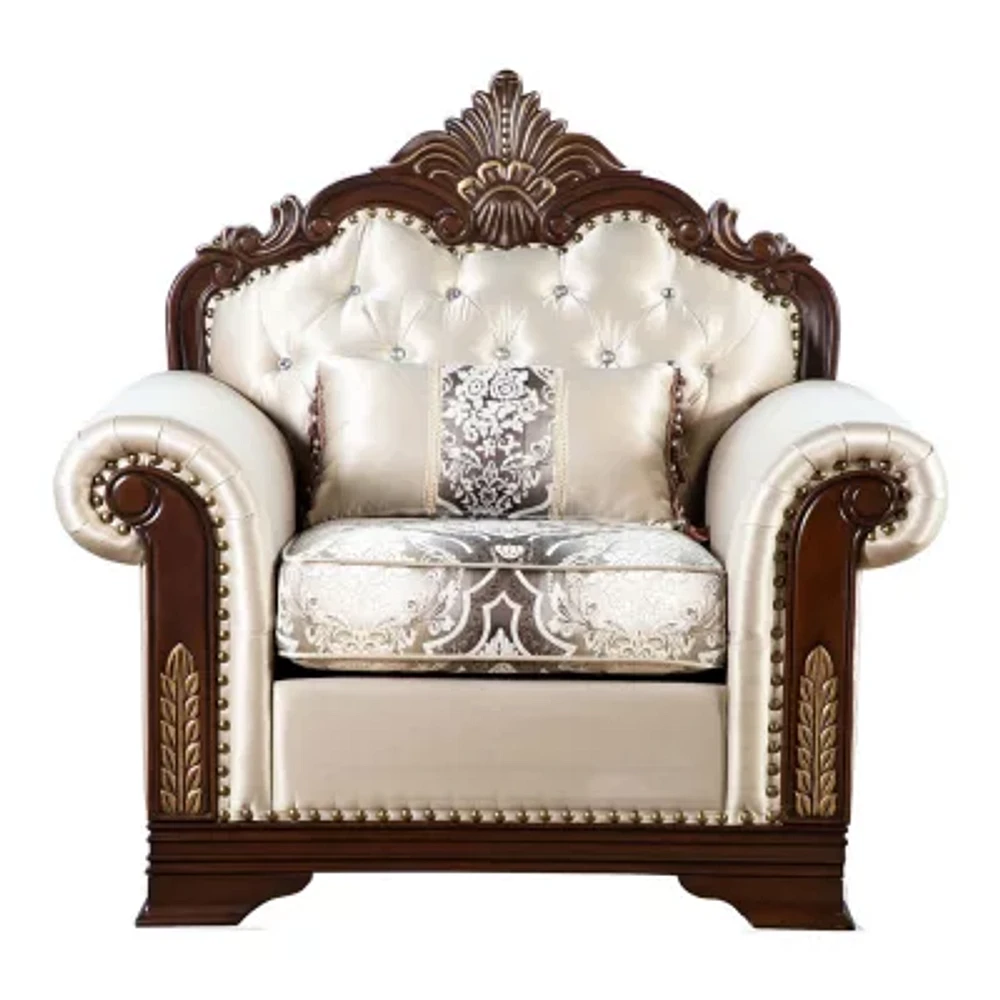 Dulupen Tufted Upholstered Wingback Chair