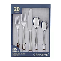 Ornative™ Aabbye 20-pc. Flateware Set