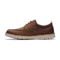 Clarks Eastridge Mens Moc Closed Toe Oxford Shoes