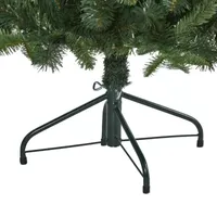 Nearly Natural 5 Foot Grand Teton Spruce With 514 Bendable Branches And 120 Clear Led Lights Pre-Lit Christmas Tree