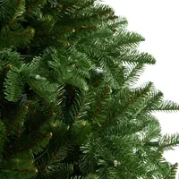 Nearly Natural 6 Foot South Carolina Spruce With 1908 Bendable Branches And 400 White Warm Lights Pre-Lit Christmas Tree