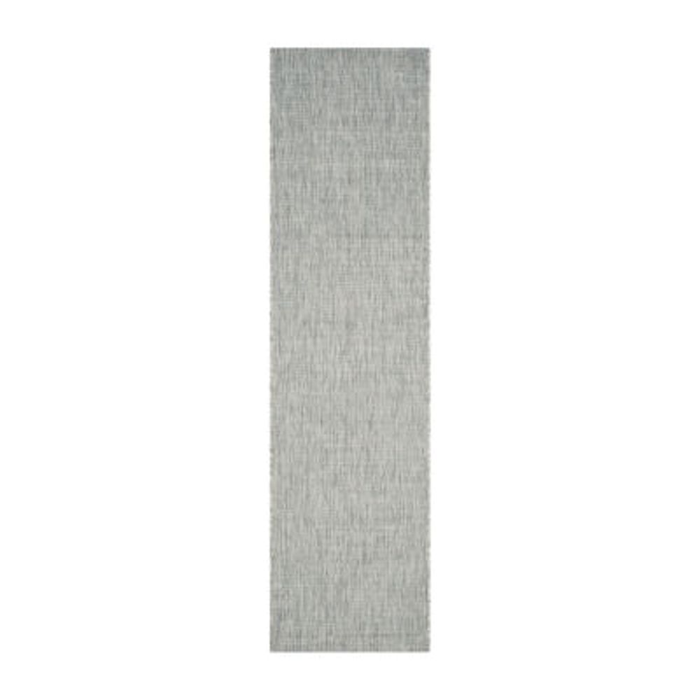 Safavieh Courtyard Collection Dallas Stripe Indoor/Outdoor Runner Rug