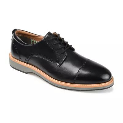 Thomas And Vine Mens Fremont Round Oxford Shoes