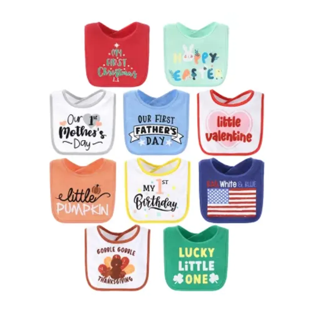 The Peanutshell Unisex 10-pc. Bib