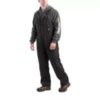 Berne Highland Washed Insulated Bibs Short Mens Workwear Overall
