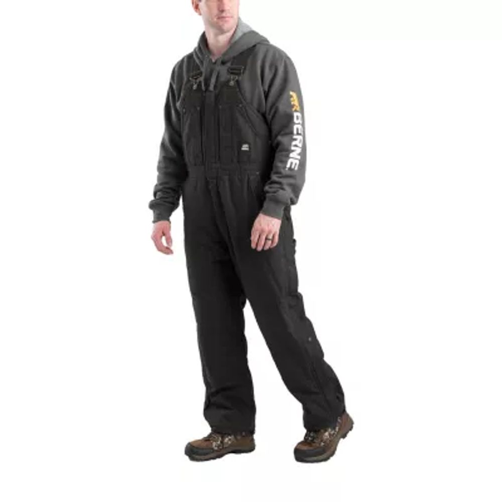 Berne Highland Washed Insulated Bibs Mens Workwear Overall
