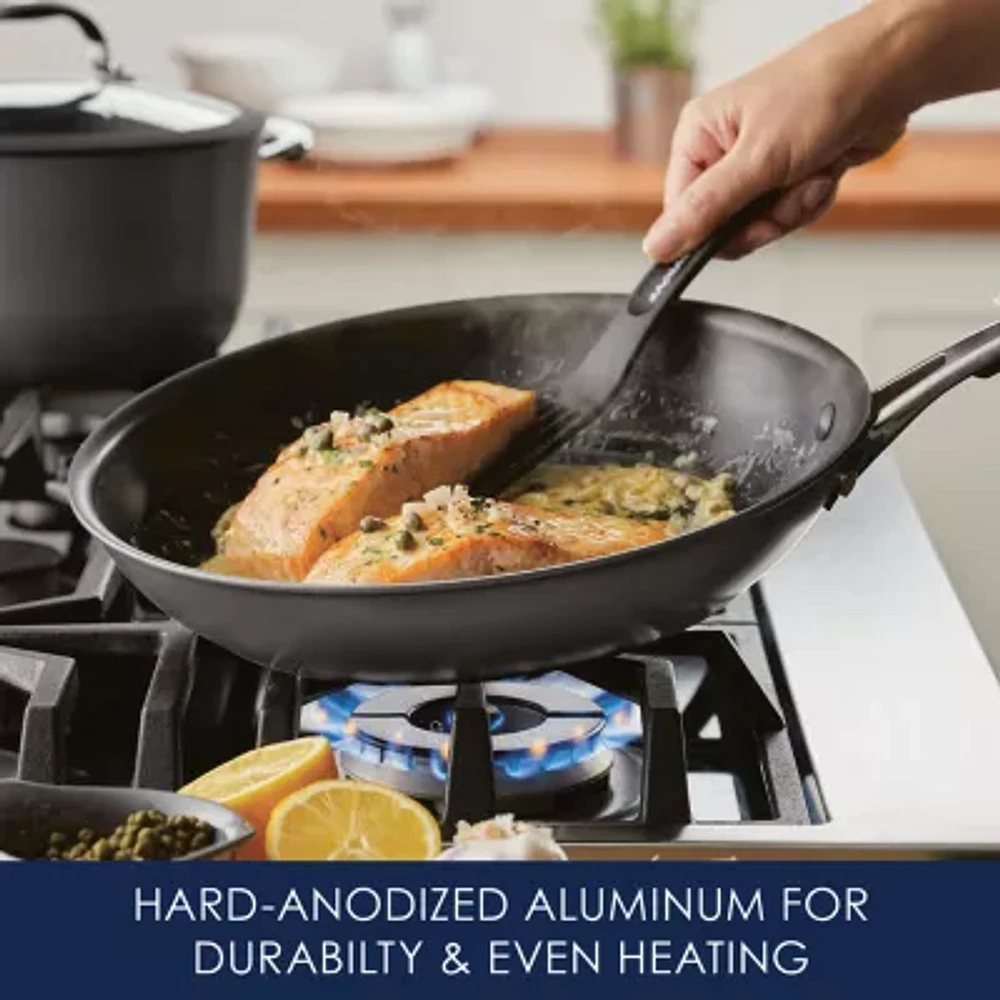 Rachael Ray Cook + Create Hard Anodized 12.5" Non-Stick Frying Pan