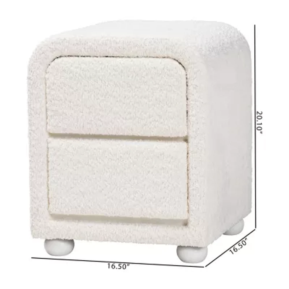 Bonilla 2-Drawer Nightstand