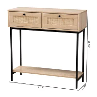 Sherwin 2-Drawer Console Table