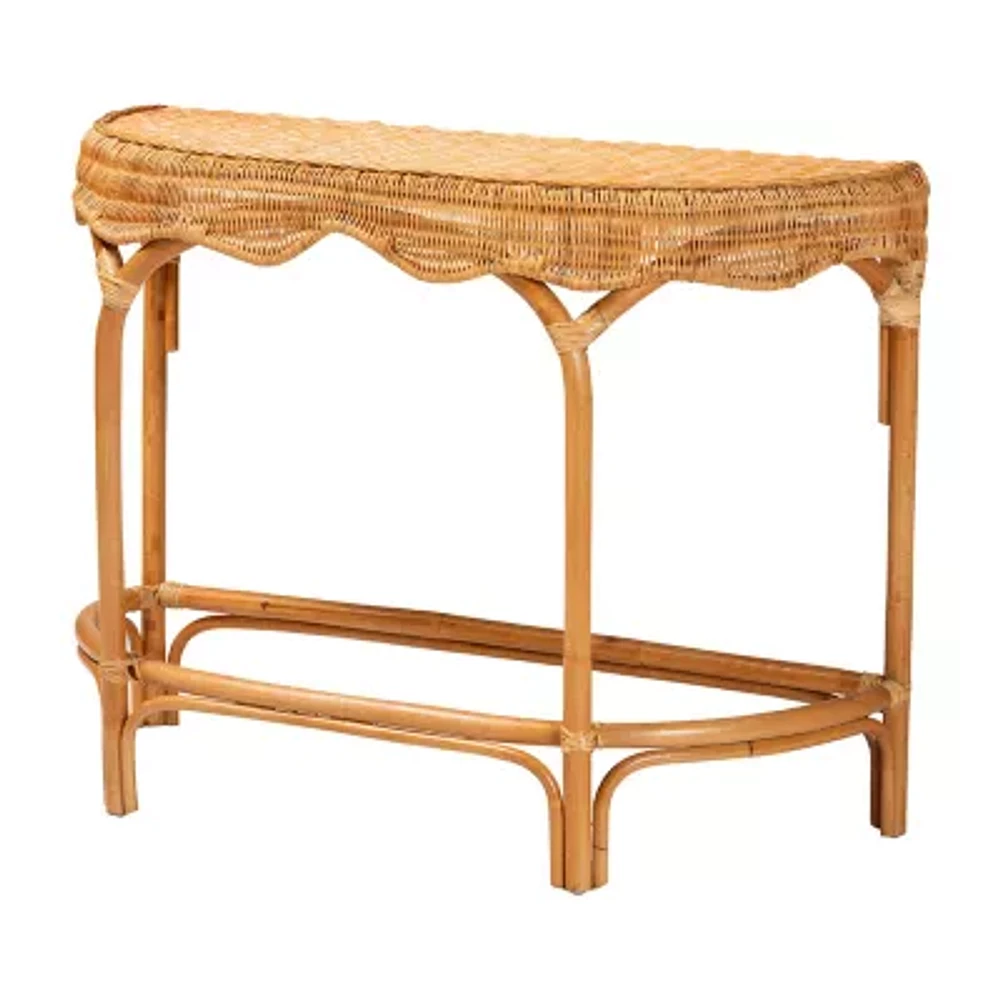 Wakana Rattan Console Table