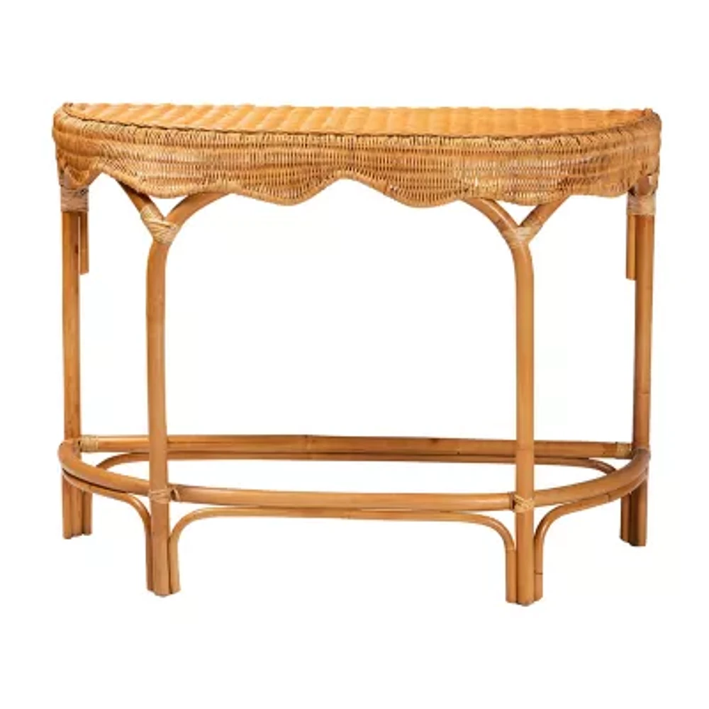 Wakana Rattan Console Table