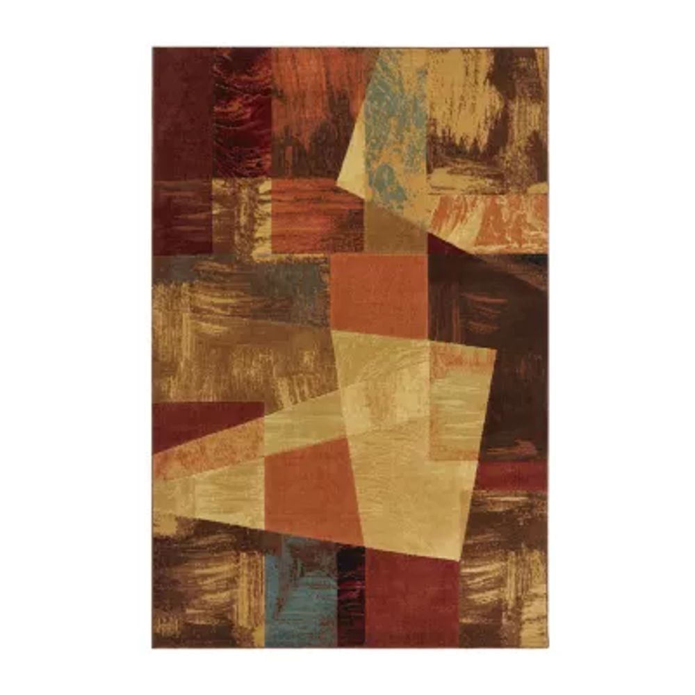 Home Dynamix Catalina Bismark Geometric Loomed Rectangular Area Rug