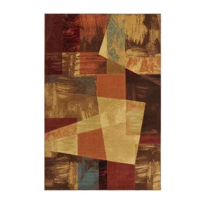Home Dynamix Catalina Bismark Geometric Loomed Rectangular Area Rug