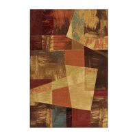 Home Dynamix Catalina Bismark Geometric Loomed Rectangular Area Rug