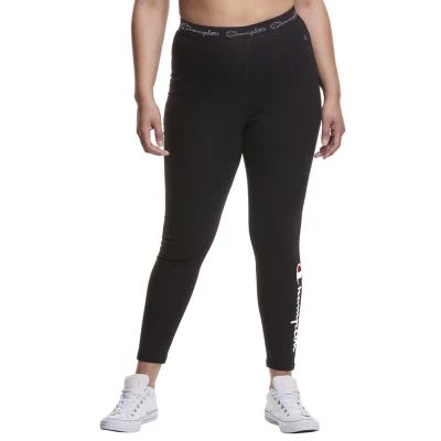 Champion Plus Womens Mid Rise 7/8 Ankle Legging