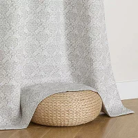Regal Home Brodie Printed Grommet Top Energy Saving Blackout Set of 2 Curtain Panel