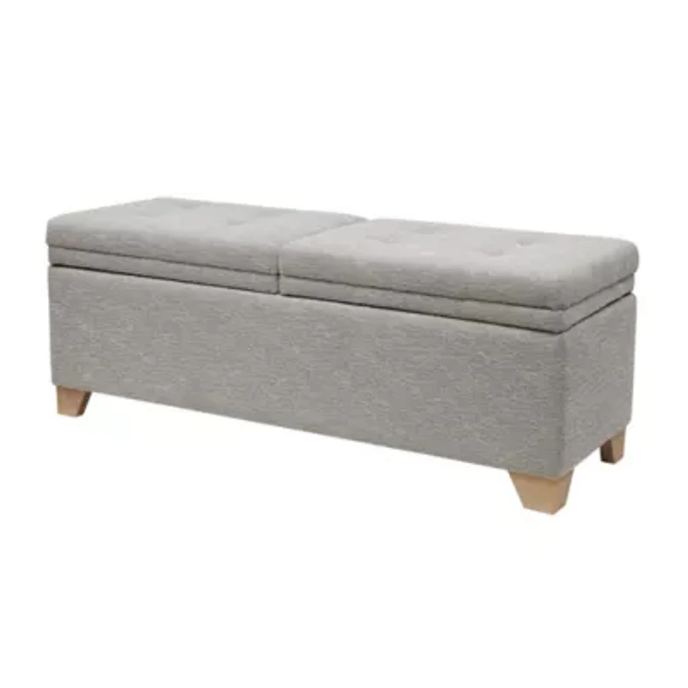 Madison Park Jaxon Storage Bench