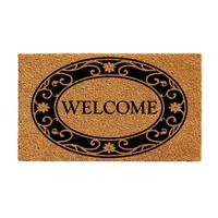 Calloway Mills Plantation Welcome Outdoor Rectangular Doormat