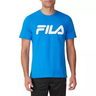 FILA Mens Crew Neck Short Sleeve Active T-Shirt