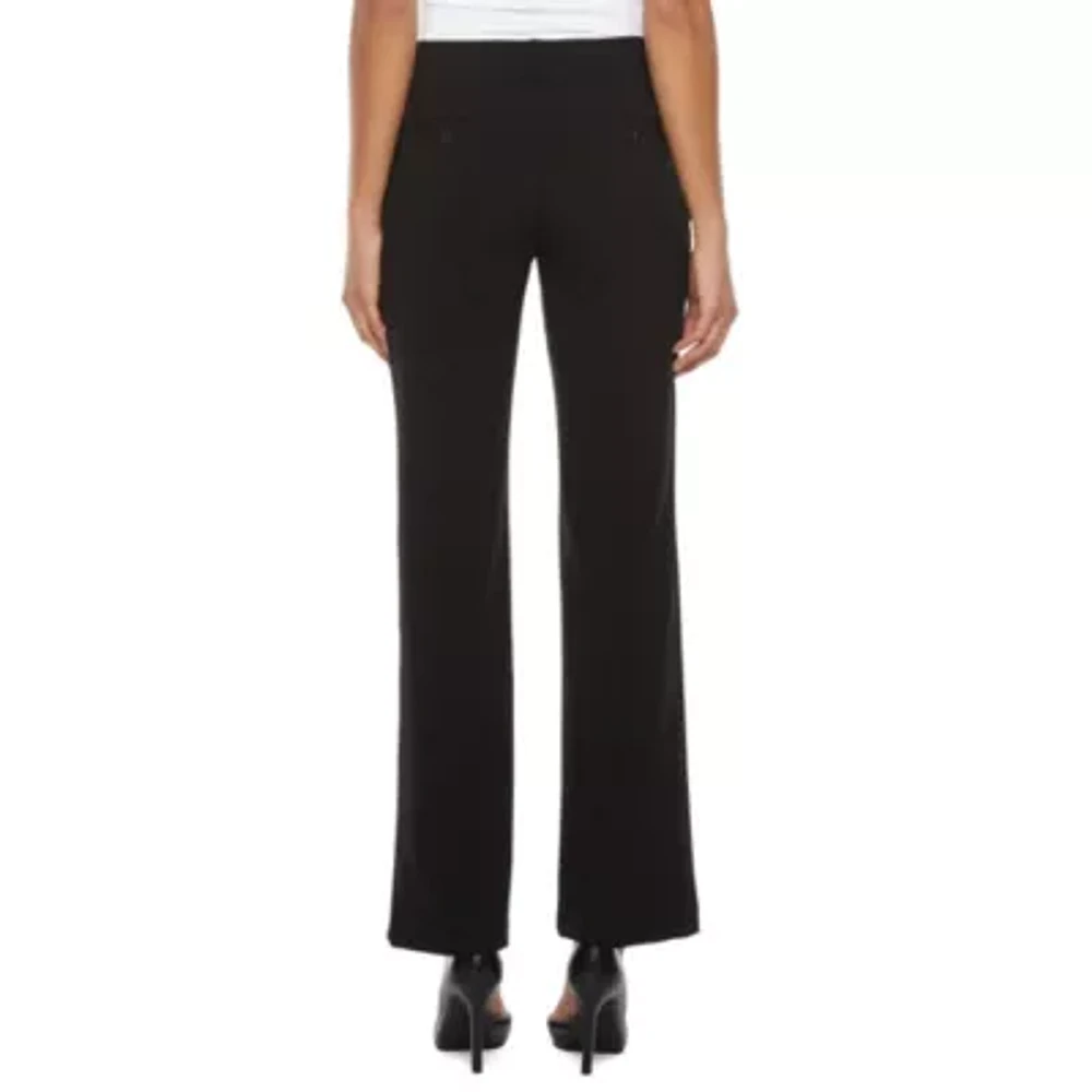by&by Juniors Womens Magic Waistband Bootcut Suit Pants