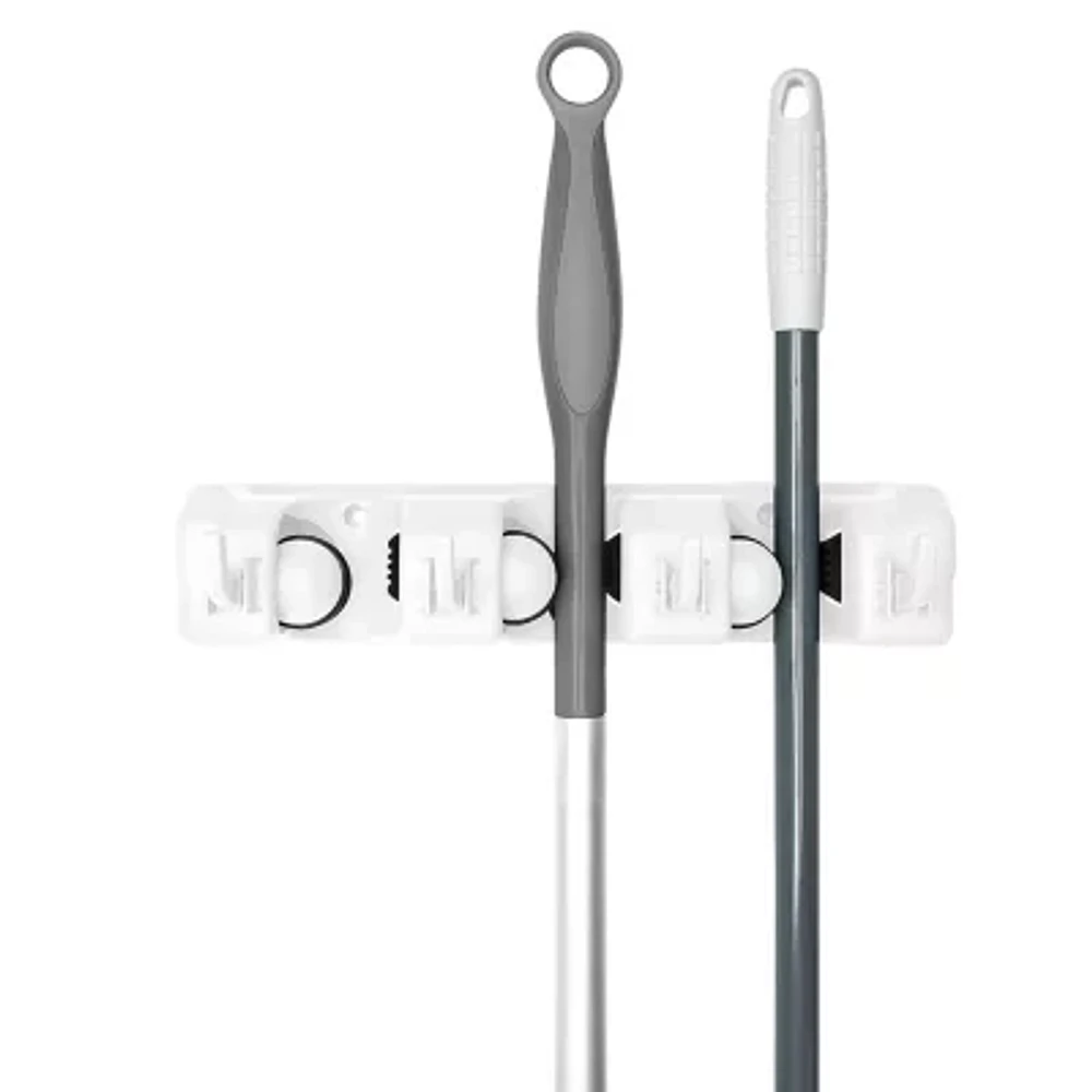 Home Expressions 3 Stick Broom And Mop Tool Holder