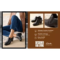 Clarks Emily Reyna Womens Closed Toe Slip-On Shoe