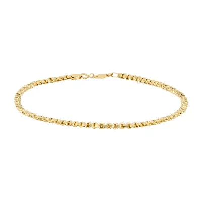 14K Gold 10" Alexandria Ankle Bracelet