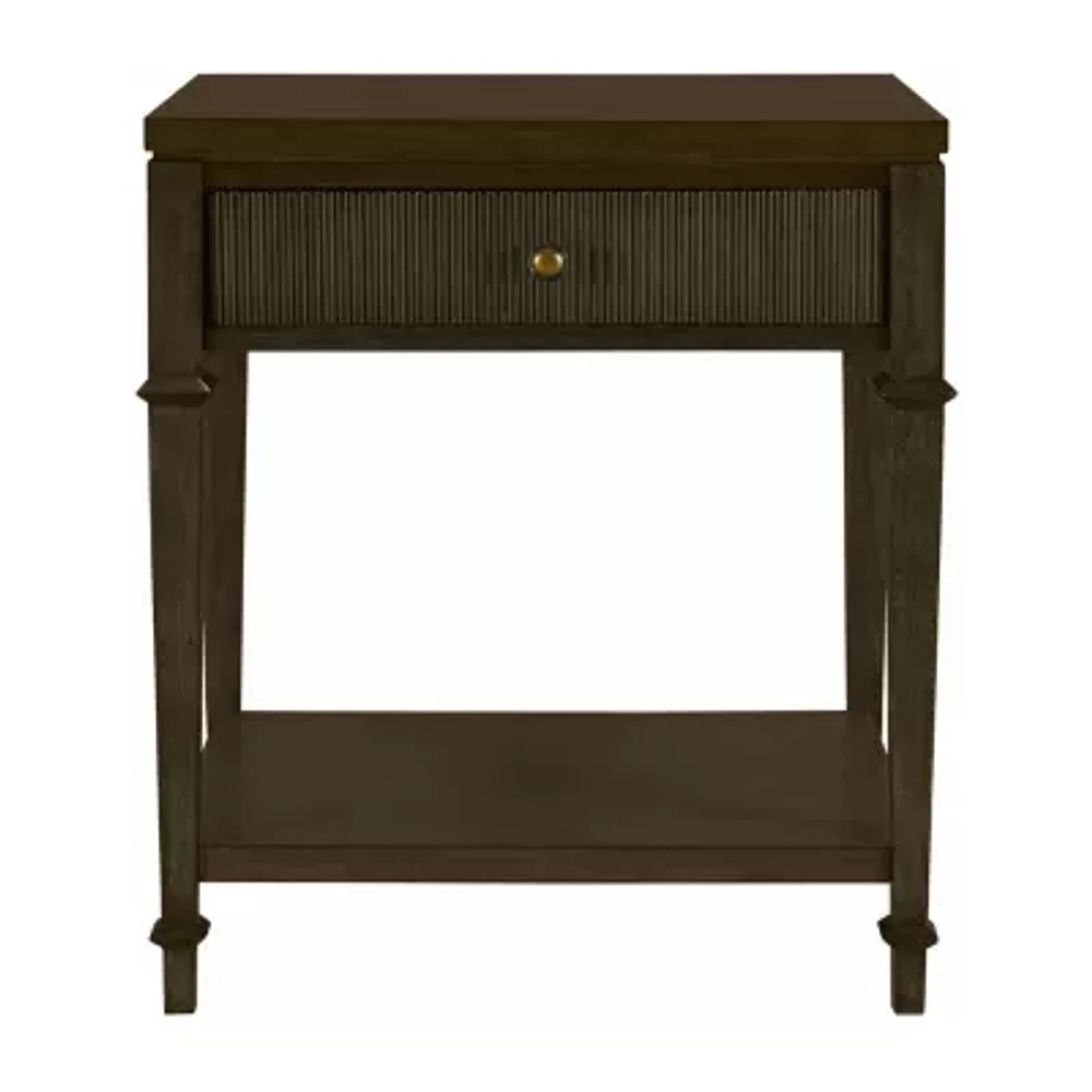 Martha Stewart 1-Drawer Nightstand