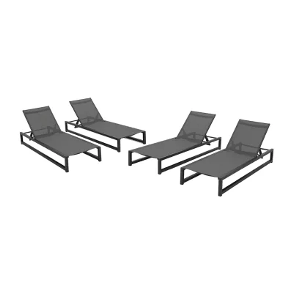 Modesta Adjustable 4-pc. Lounge Chair