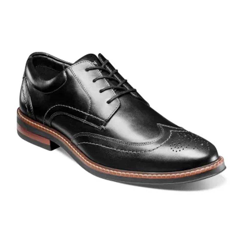 Nunn Bush Calderone Wingtip Mens Wing Closed Toe Oxford Shoes