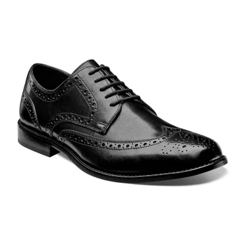 Nunn Bush Nelson Wingtip Mens Wing Oxford Shoes