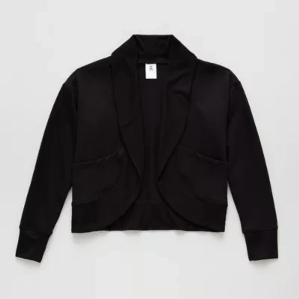 Xersion Super Soft Little & Big Kid Girls Long Sleeve Shrug