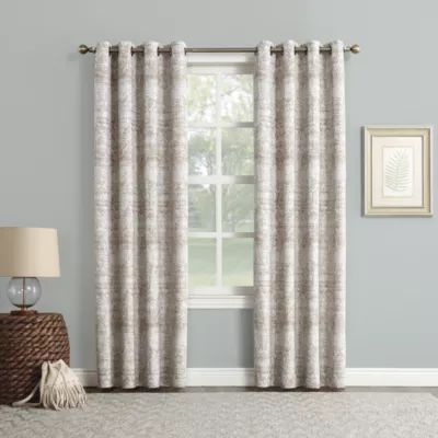 Sun Zero Darren Grommet Top Energy Saving Blackout Single Curtain Panel