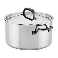 KitchenAid 5-Ply Clad Stainless Steel 8-qt. Stockpot